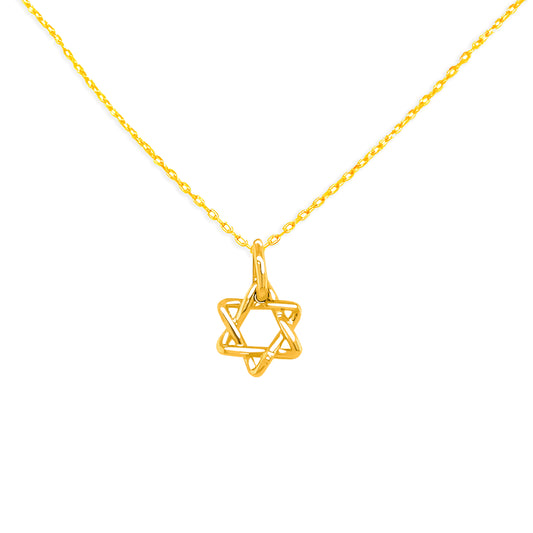 14k Gold Extra Small Magen David- 7mm
