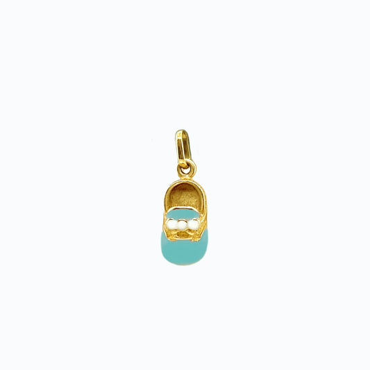 14k Enamel Shoe Charm (+ colors)