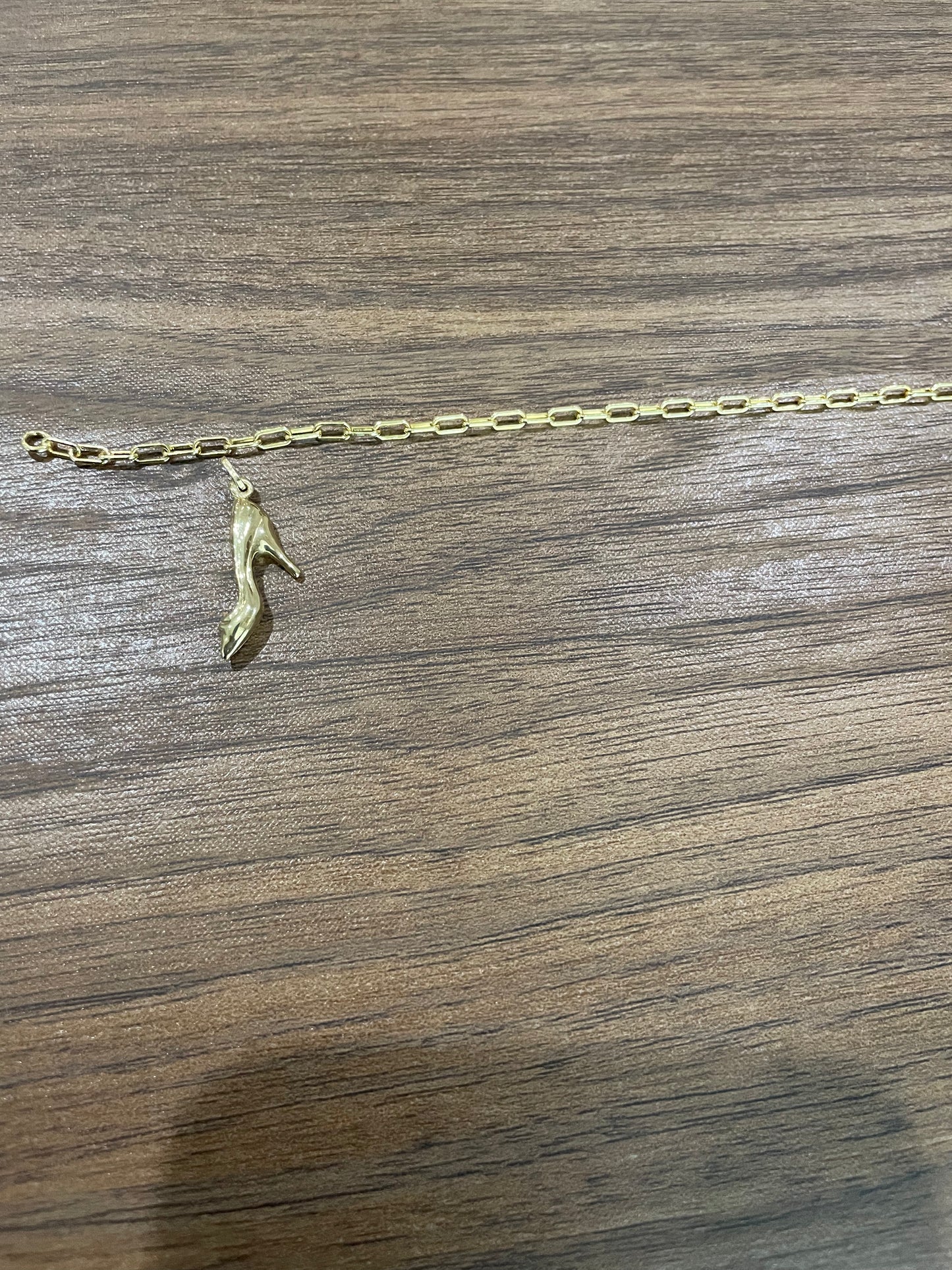 14K High Heel Shoe Charm