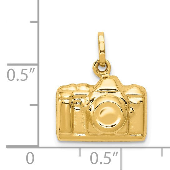 14k Camera Charm