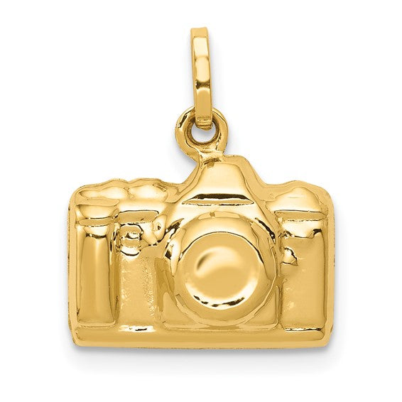 14k Camera Charm