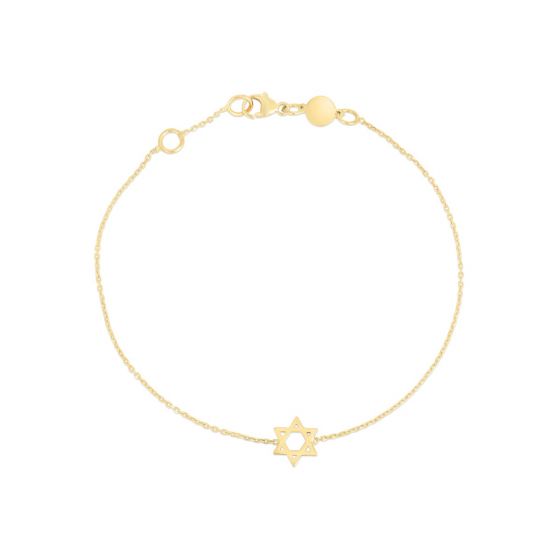14k Magen David Bracelet