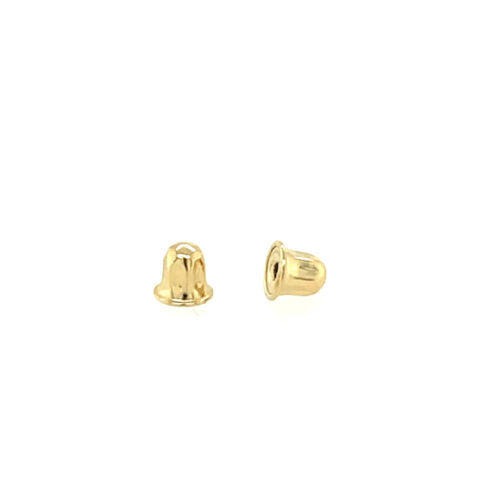 14k gold screw back replacement earring backings for Little Bling NY stud earrings
