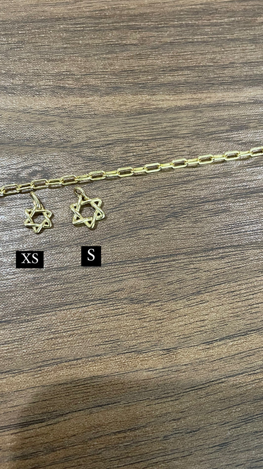 14k Small Magen David Charm