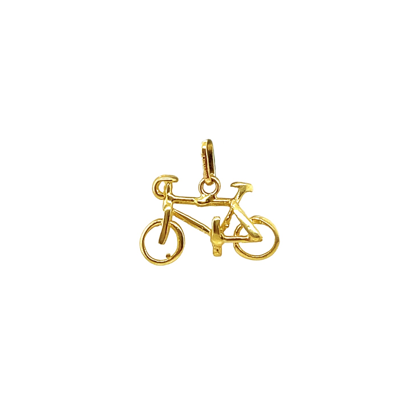 14k Bike Charm