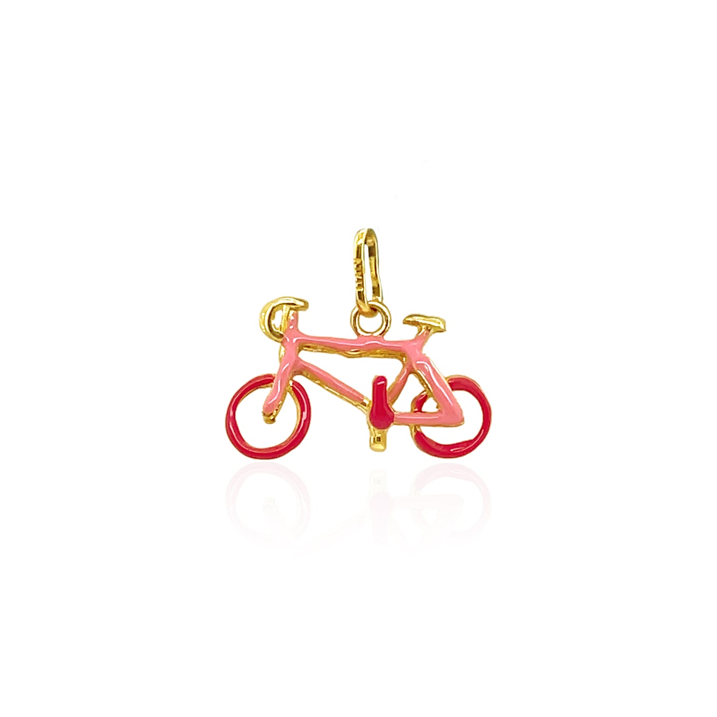 14k Enamel Bike Charm (+colors)