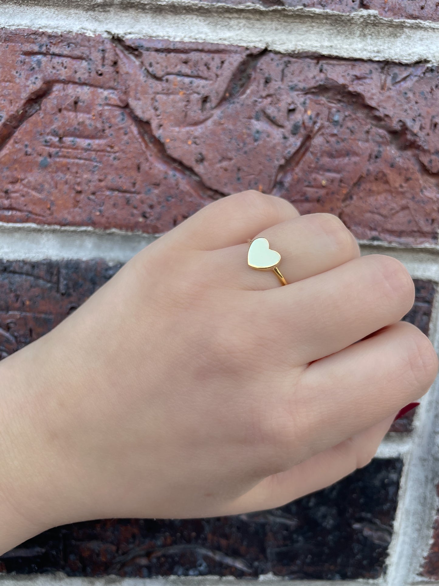 14k Gold Heart Ring