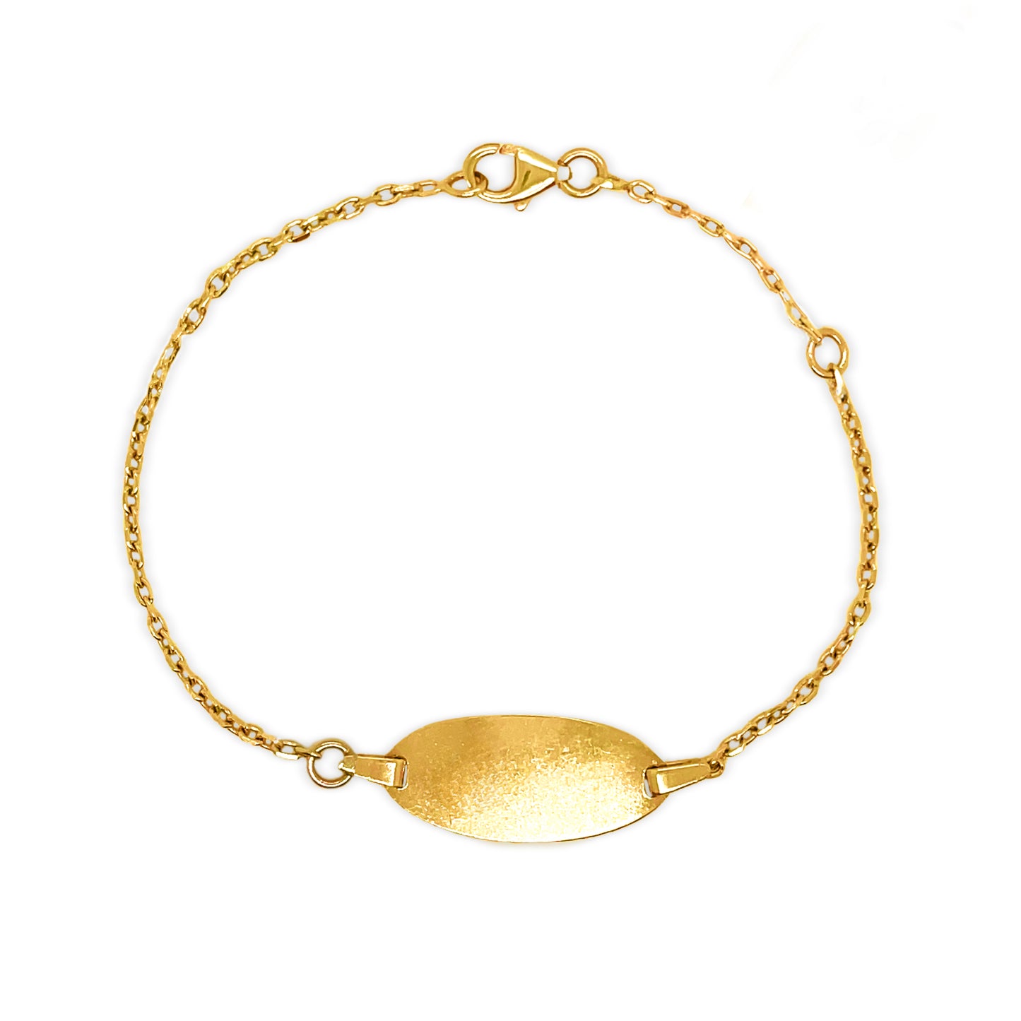 14K Gold Classic ID Bracelet